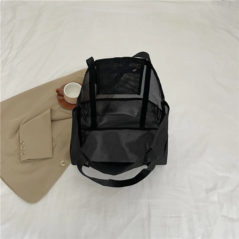 Mesh Beach Tote