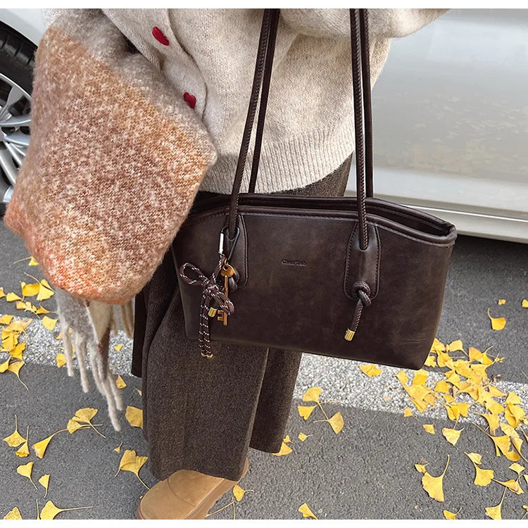 Retro Square Shoulder Bag