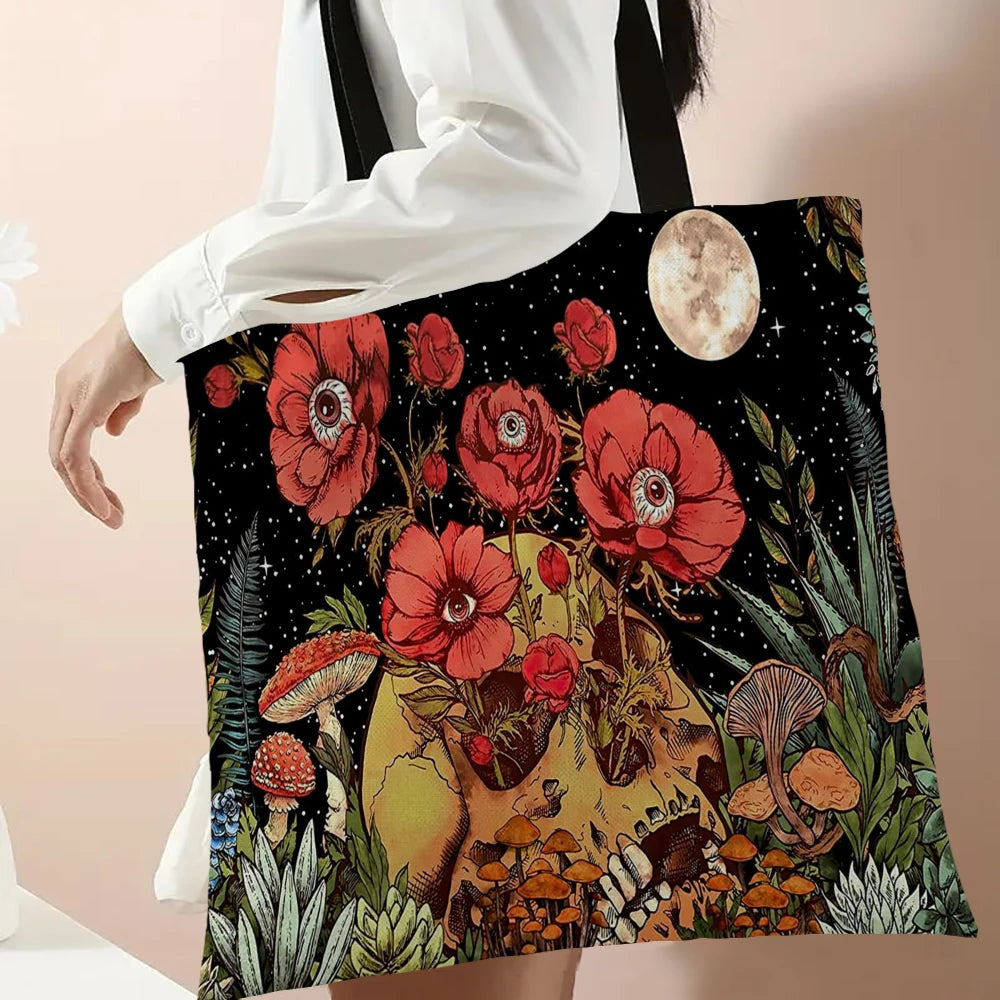 Mushroom Print Tote