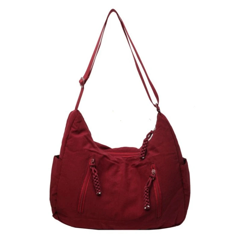 Soft Cloth Shoulder Bag