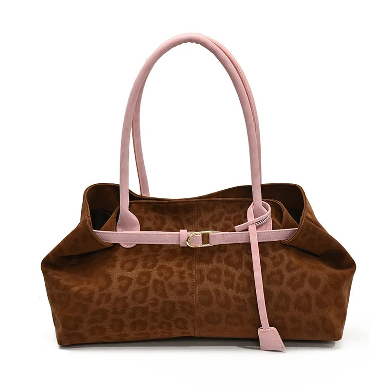 Leopard Print Shoulder Bag