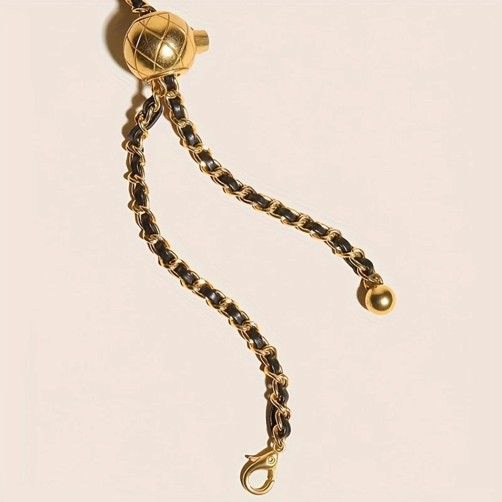 Leather Chain Fanny