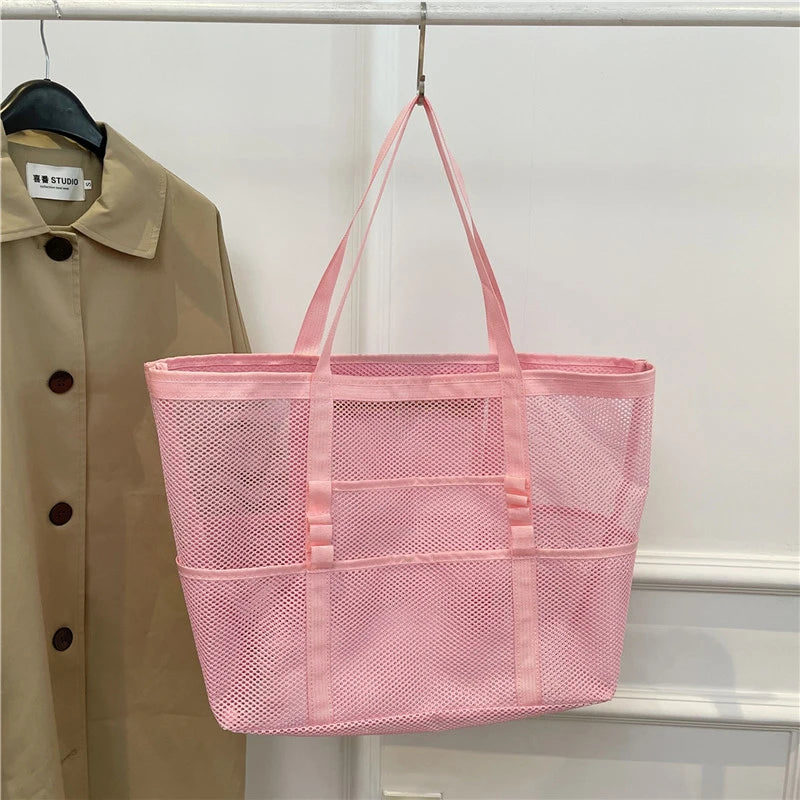 Mesh Beach Tote