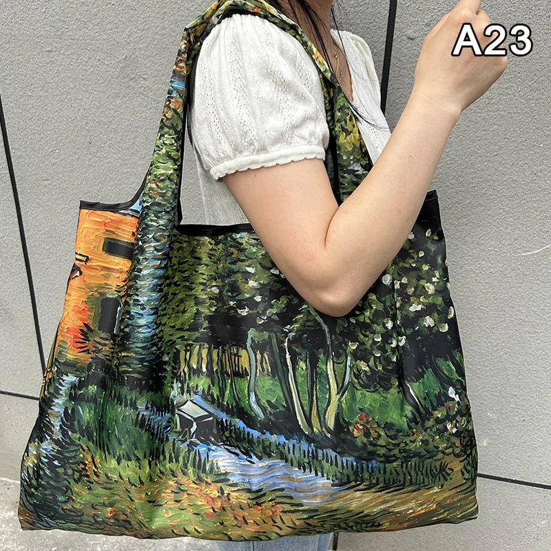 Floral Foldable Tote