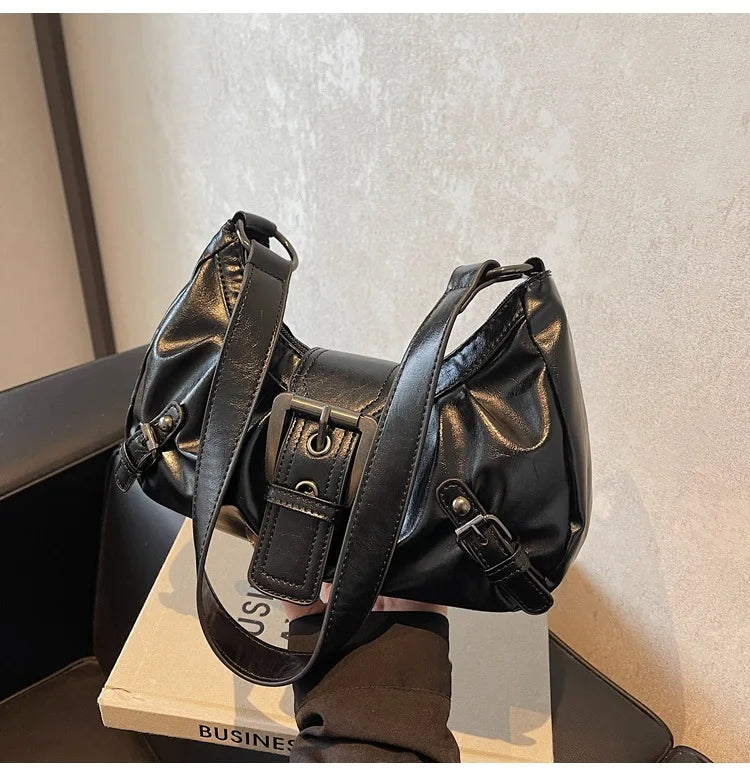 Retro Hobo Shoulder Bag