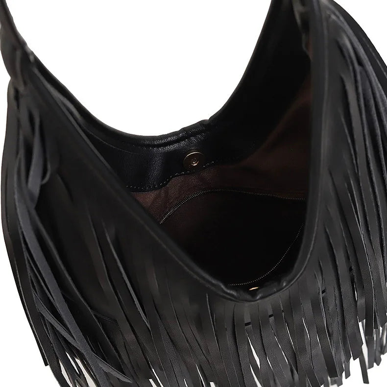 Tassels Shoulder Bag