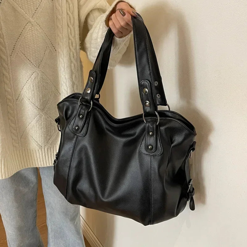 Compartment Shoulder Bag