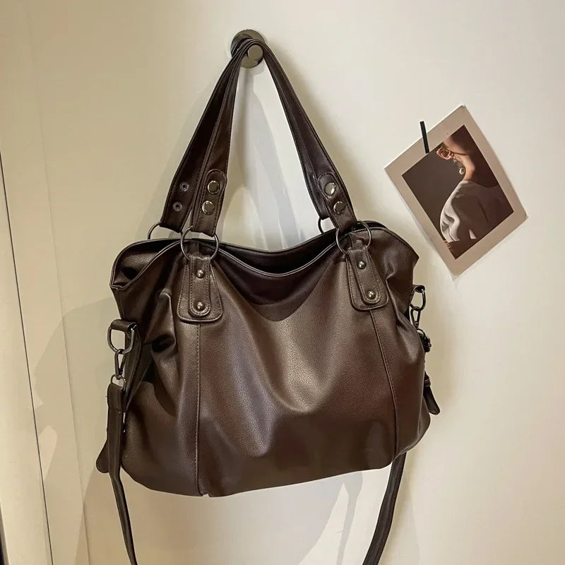 Compartment Shoulder Bag