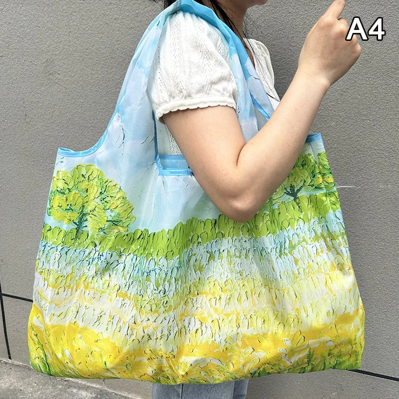 Floral Foldable Tote