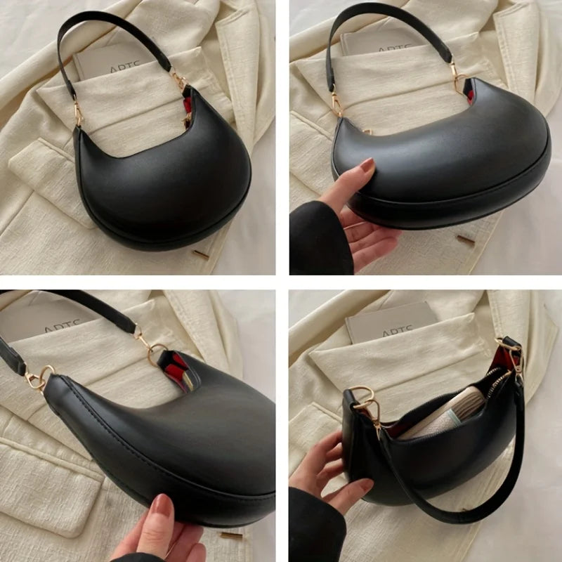 Half Moon Shoulder Bag