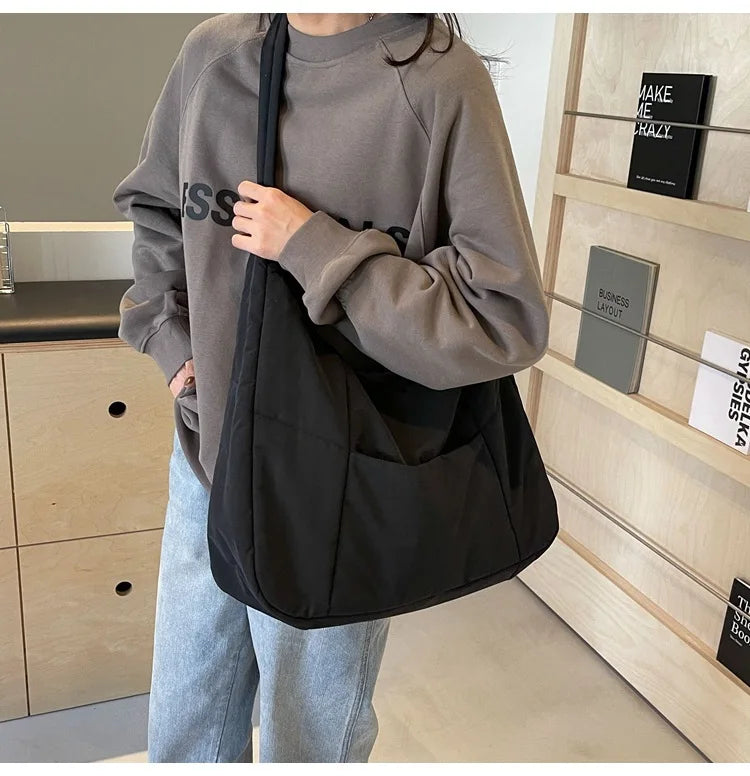 Soft Cloth Shoulder Bag