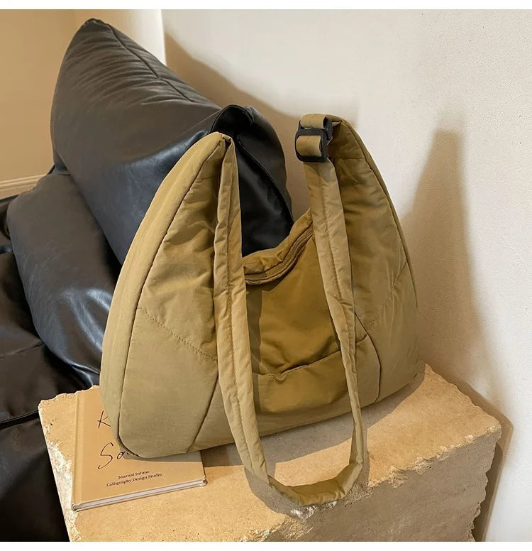 Soft Cloth Shoulder Bag