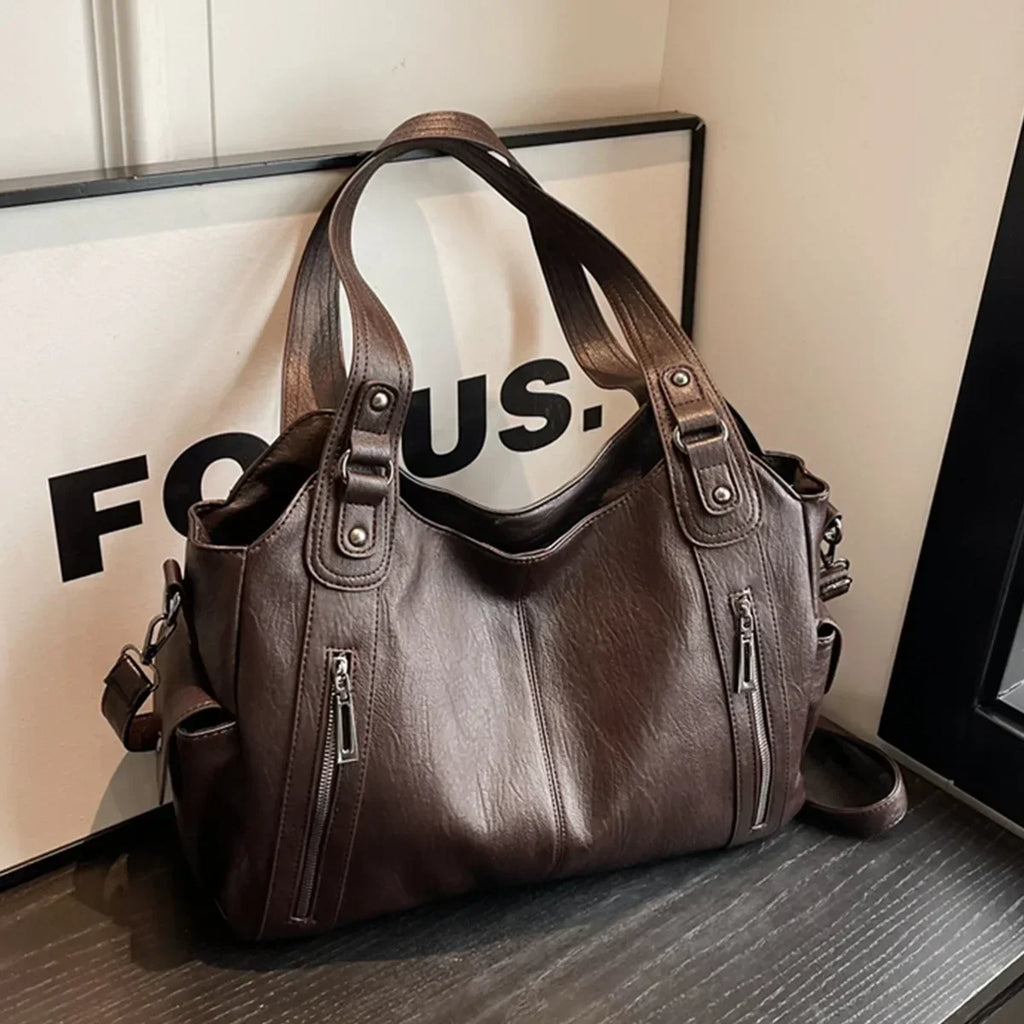 Compartment Shoulder Bag