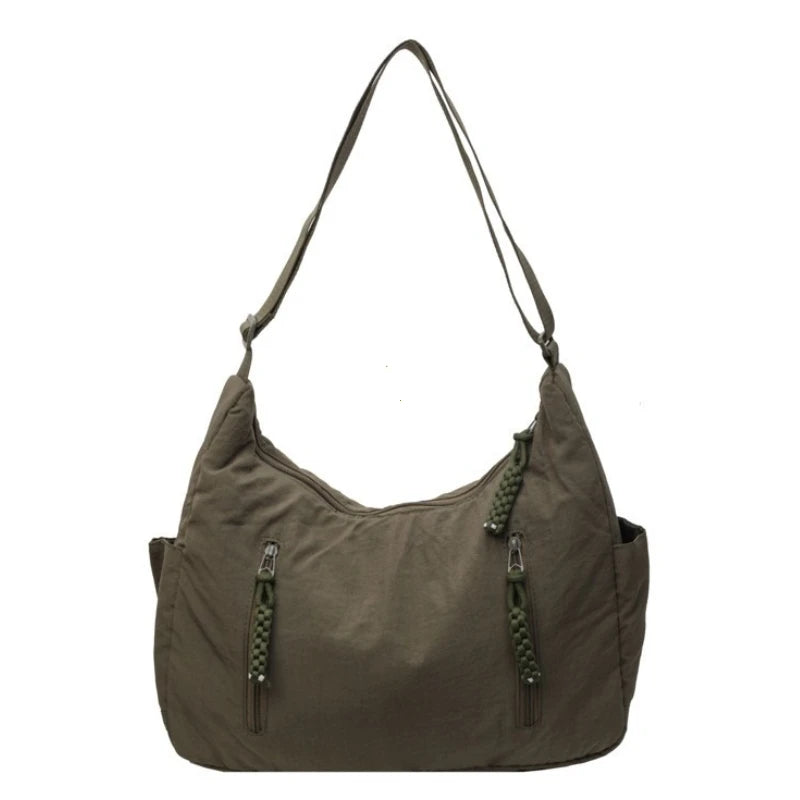 Soft Cloth Shoulder Bag