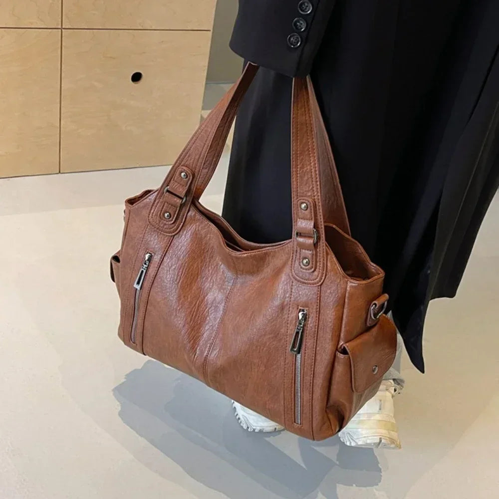 Compartment Shoulder Bag