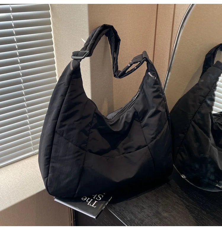 Soft Cloth Shoulder Bag