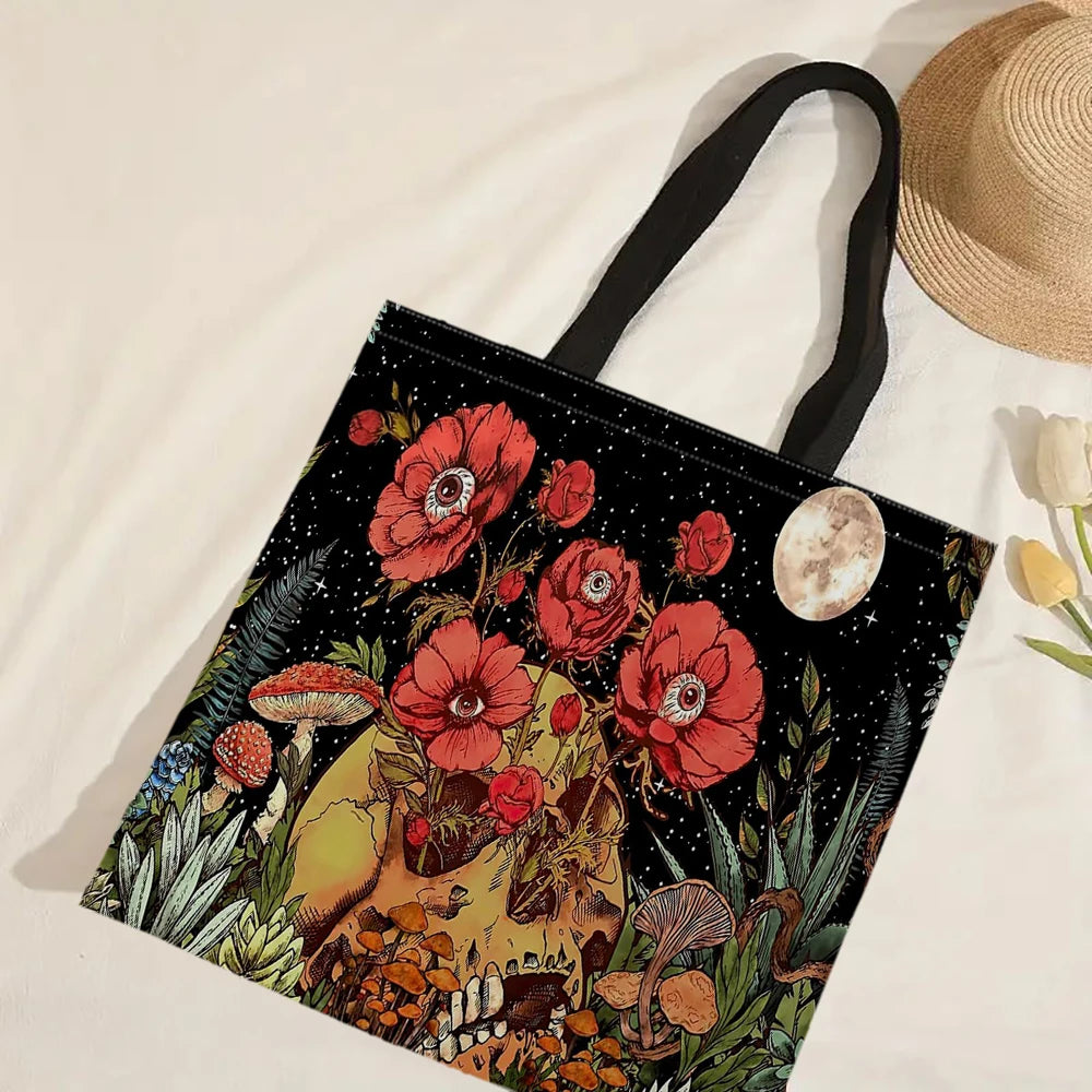 Mushroom Print Tote