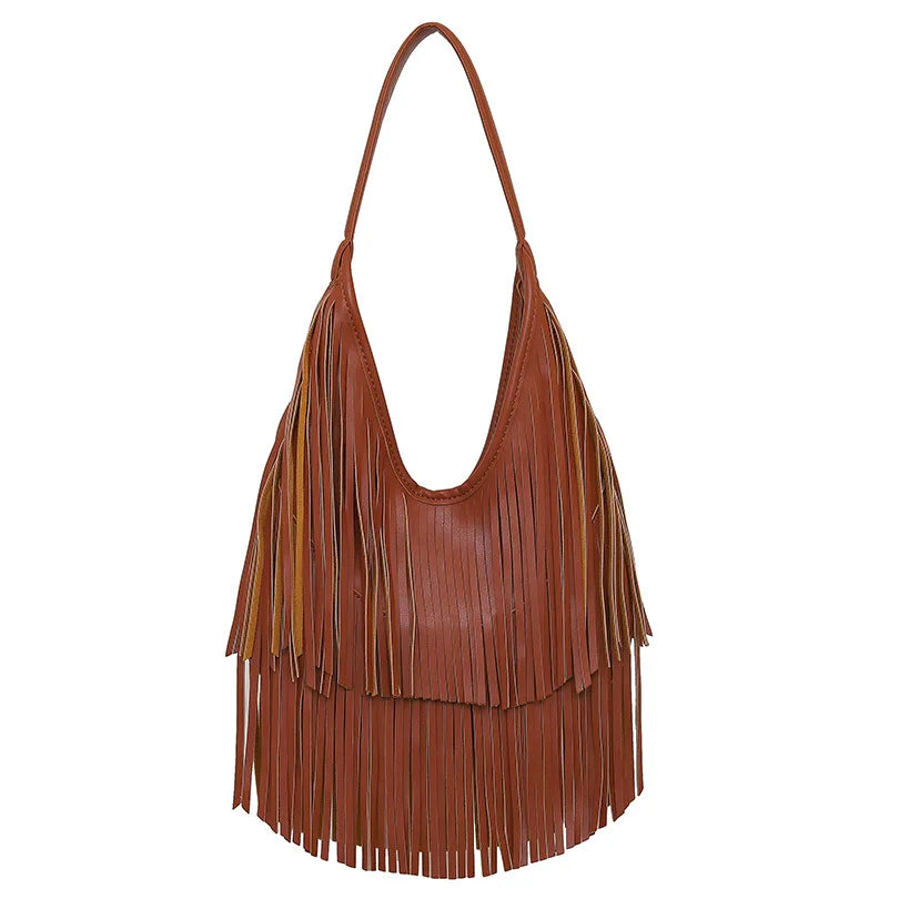 Tassels Shoulder Bag