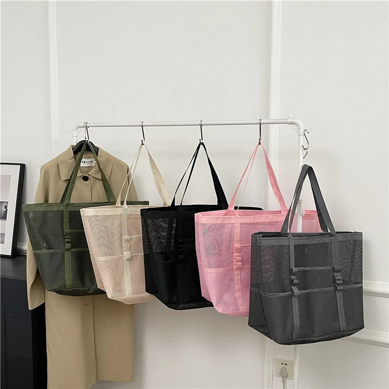 Mesh Beach Tote