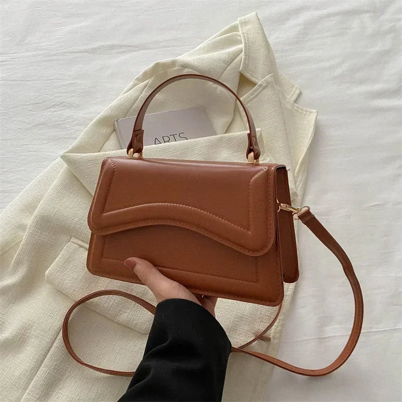 PU Leather Messenger Bag