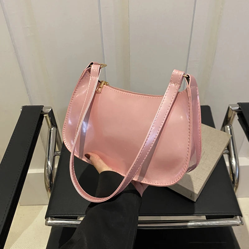 Retro PU Leather Shoulder Bag
