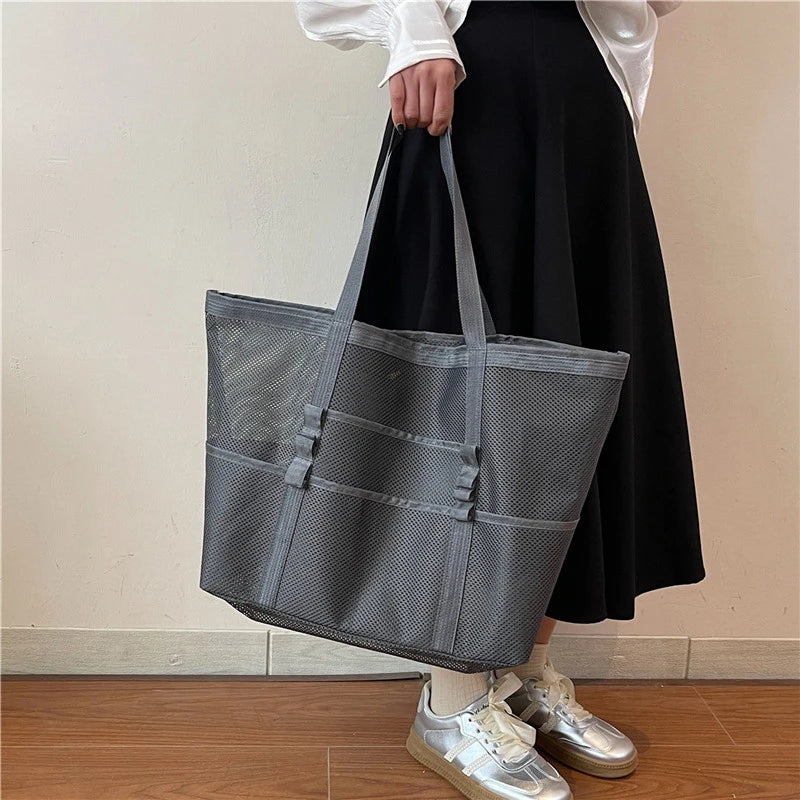 Mesh Beach Tote