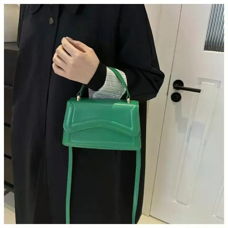 PU Leather Messenger Bag