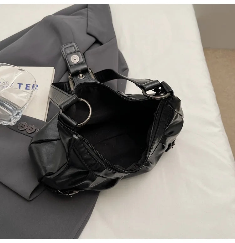 Retro Hobo Shoulder Bag