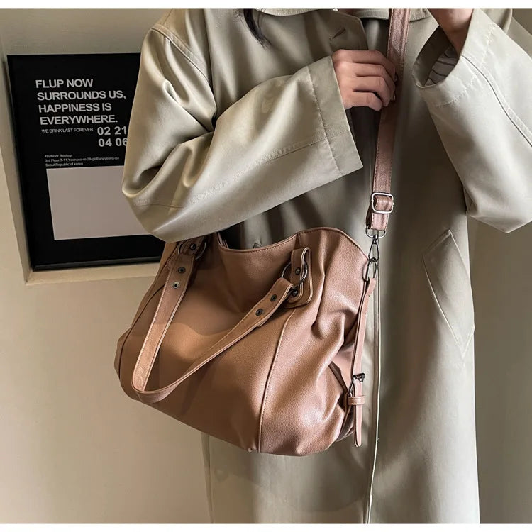 Compartment Shoulder Bag