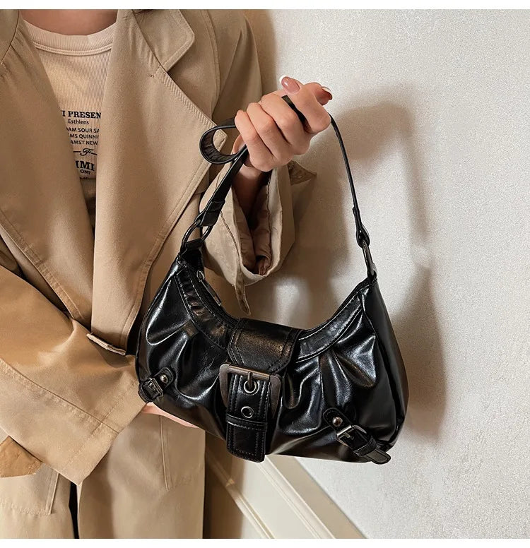 Retro Hobo Shoulder Bag