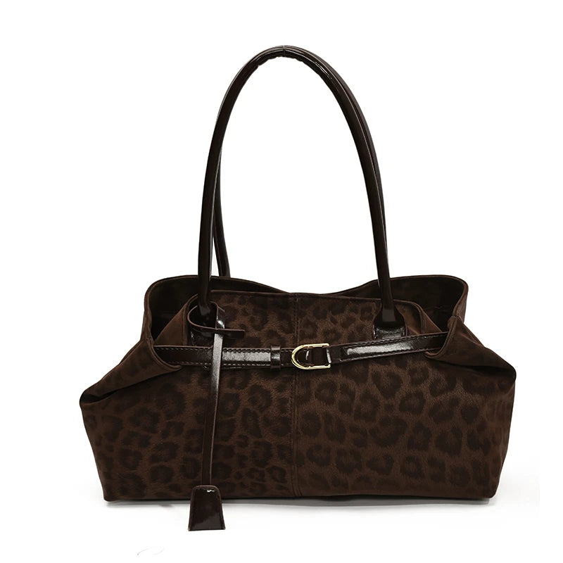 Leopard Print Shoulder Bag