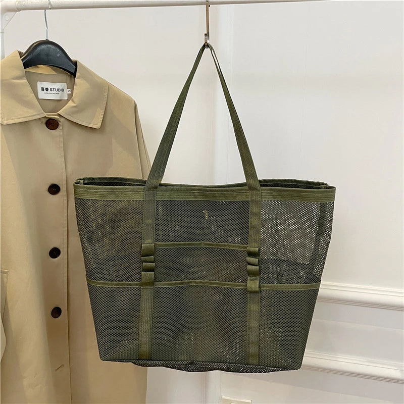 Mesh Beach Tote