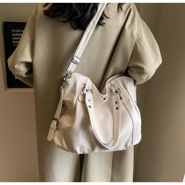 Compartment Shoulder Bag