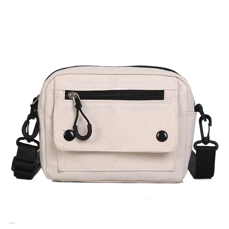 Mini Canvas Shoulder Bag