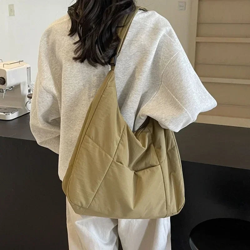 Soft Cloth Shoulder Bag