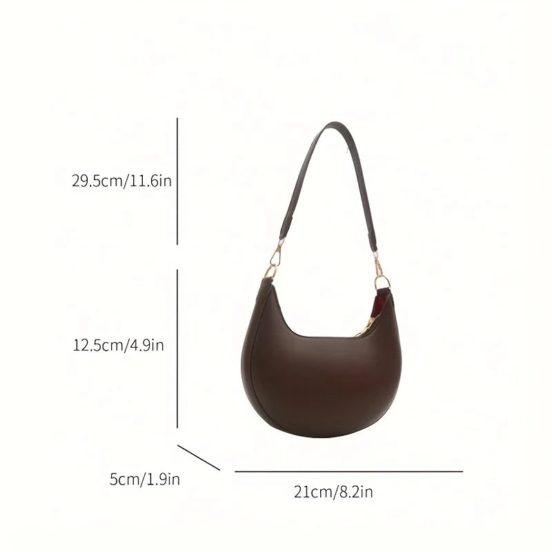 Half Moon Shoulder Bag
