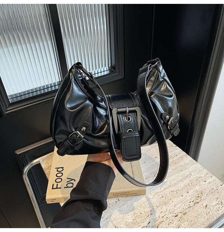 Retro Hobo Shoulder Bag