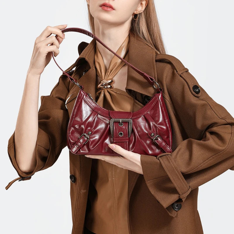 Retro Hobo Shoulder Bag