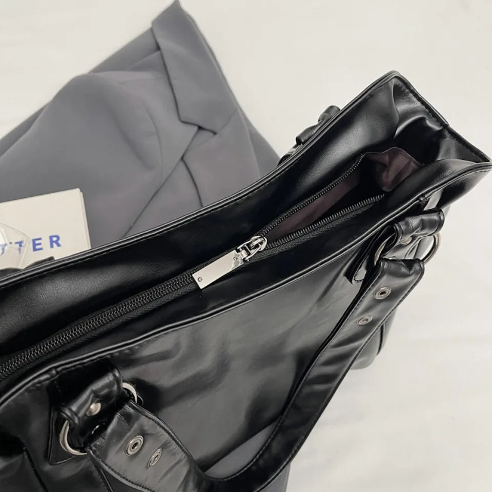 Compartment Shoulder Bag