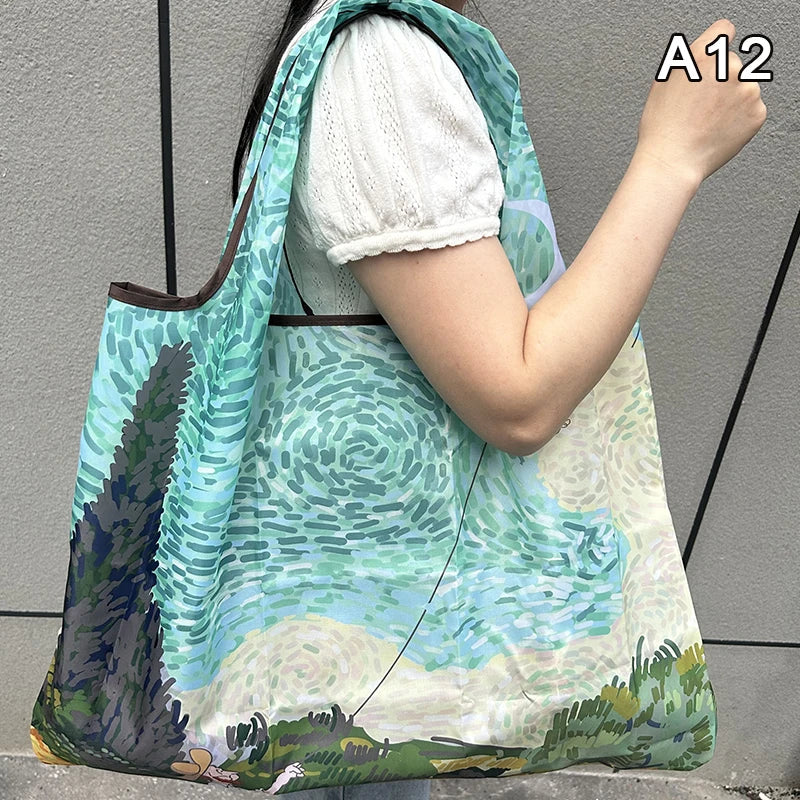 Floral Foldable Tote