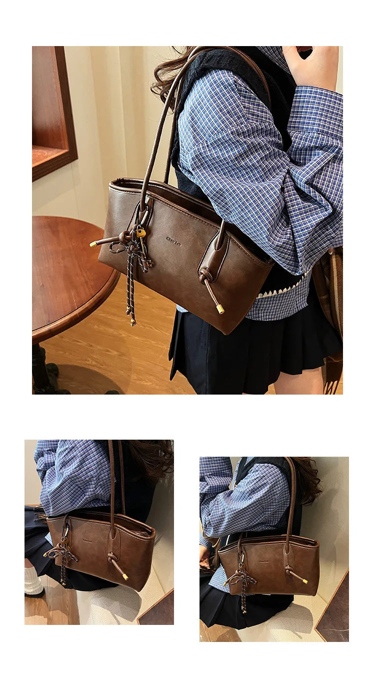 Retro Square Shoulder Bag