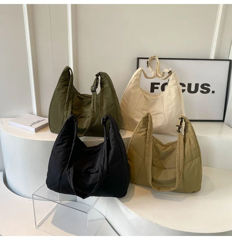 Soft Cloth Shoulder Bag