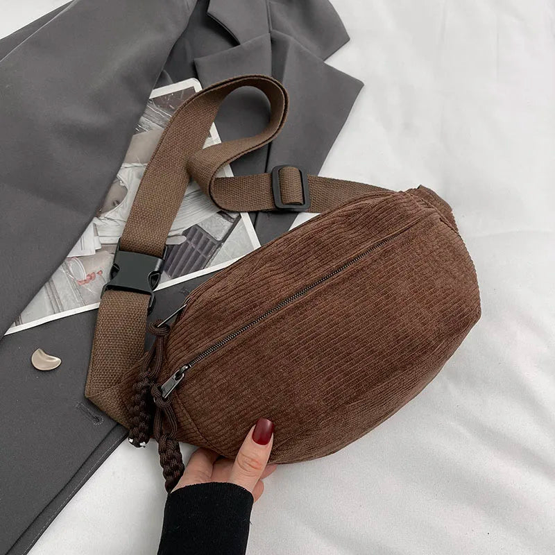 Banana Corduroy Belt Fanny