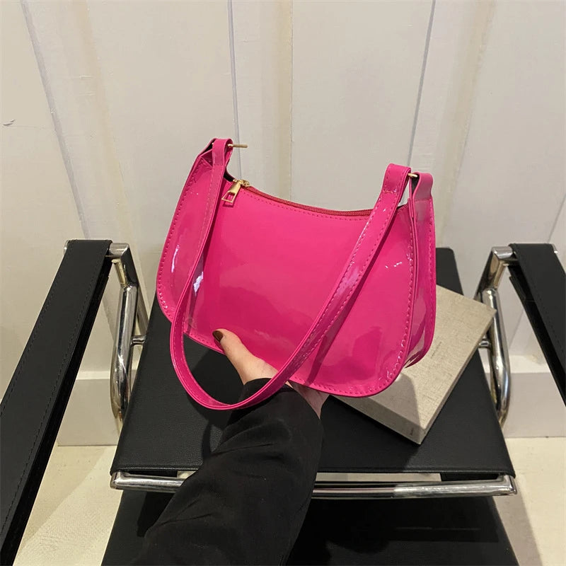 Retro PU Leather Shoulder Bag