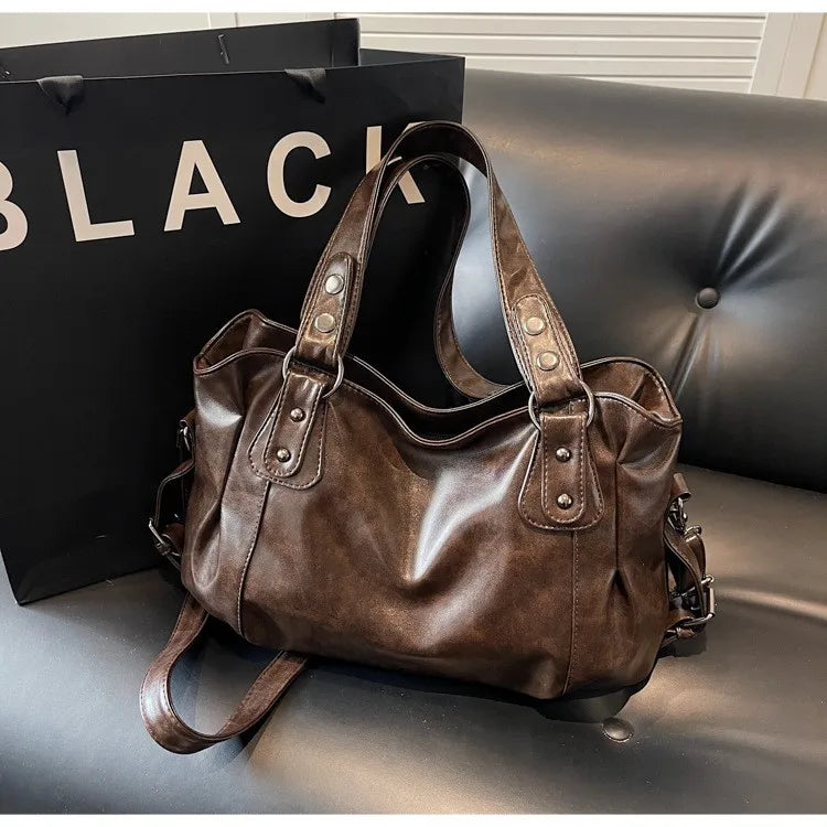 Compartment Shoulder Bag