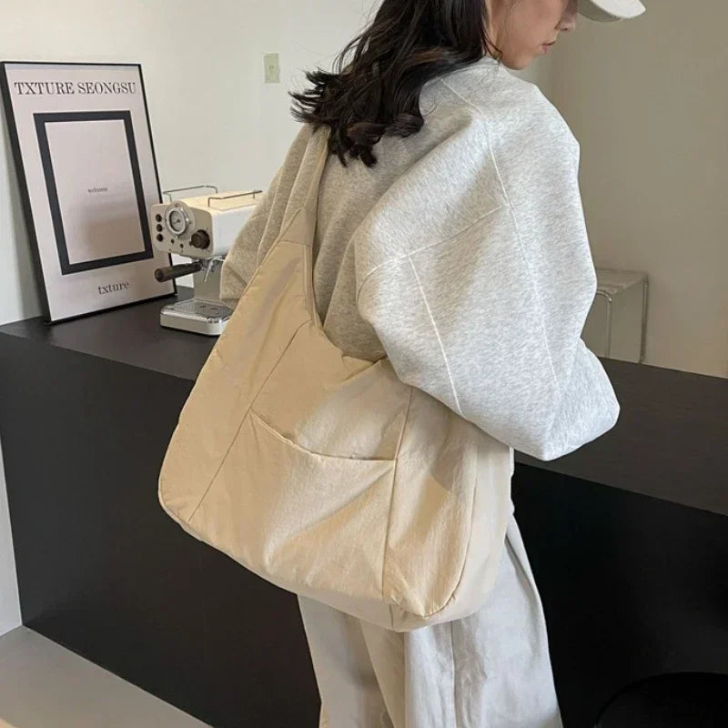 Soft Cloth Shoulder Bag