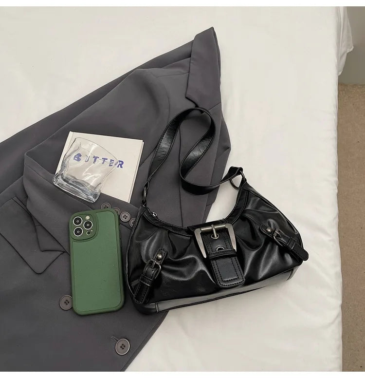 Retro Hobo Shoulder Bag