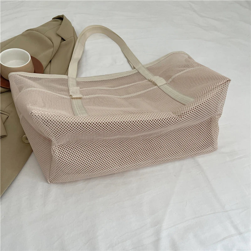 Mesh Beach Tote