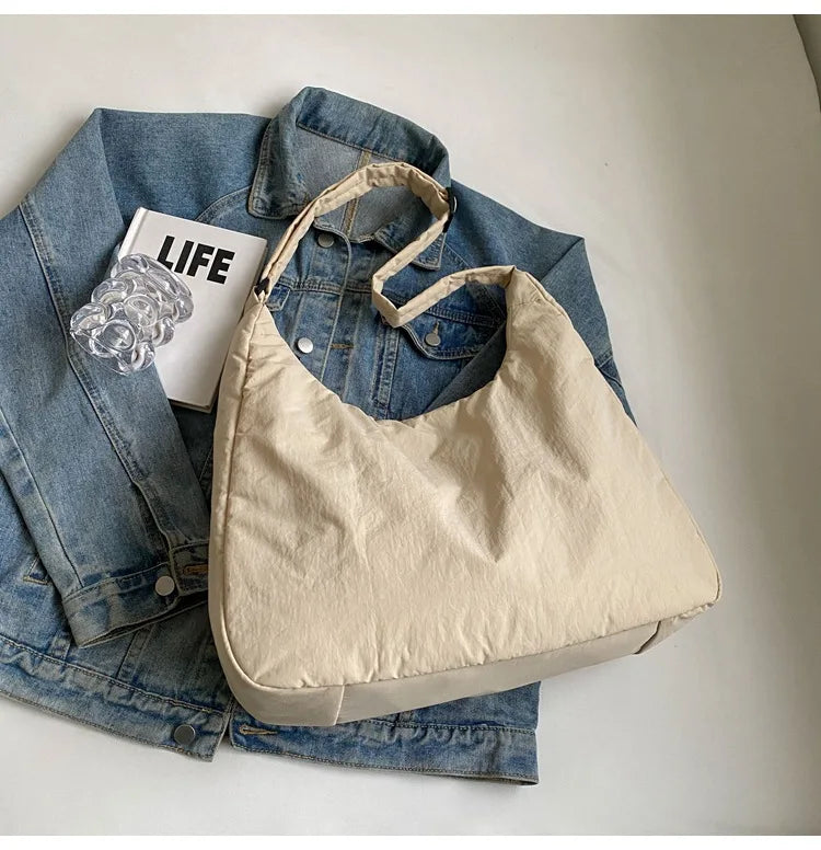 Soft Cloth Shoulder Bag