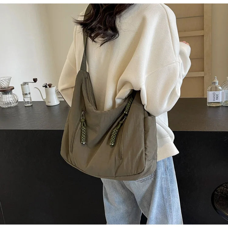 Soft Cloth Shoulder Bag